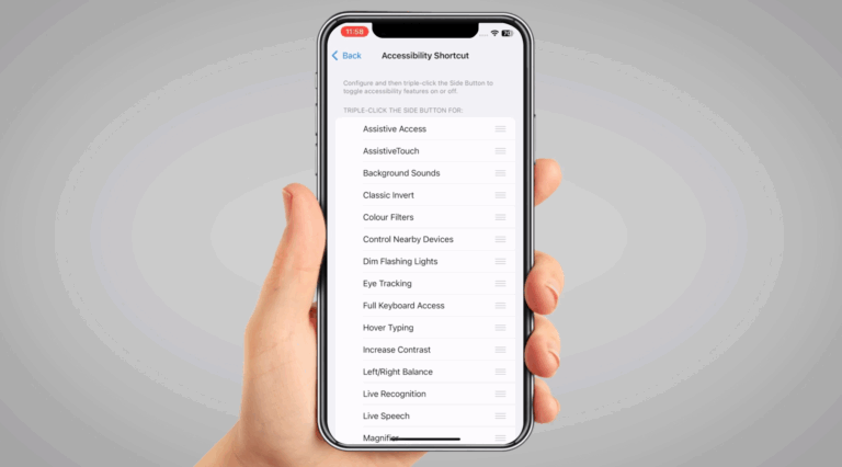 Iphone accessibility features
