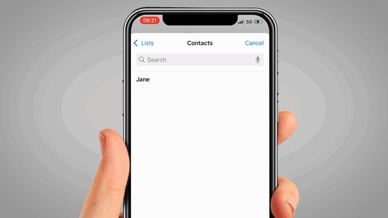 choose contact
