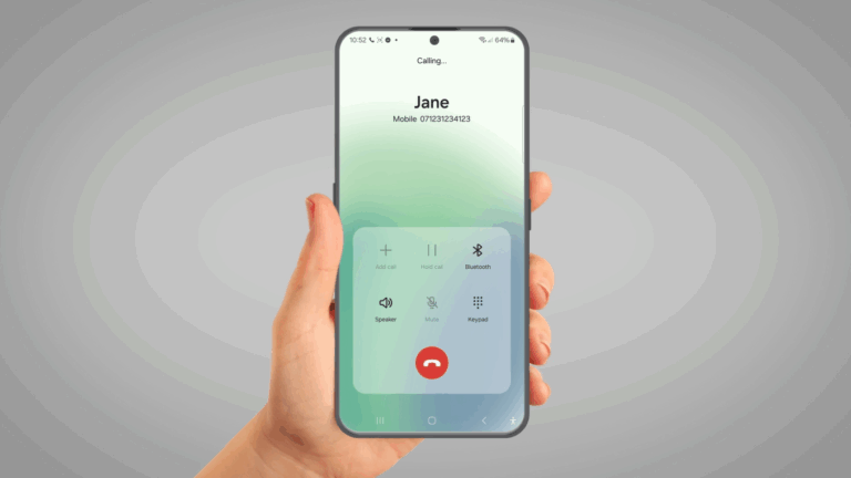 Phone call screen