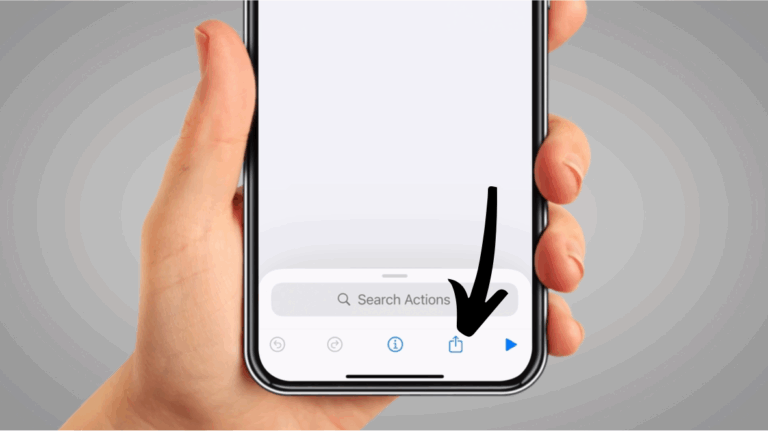 iphone share button